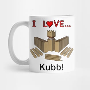 I Love Kubb Mug